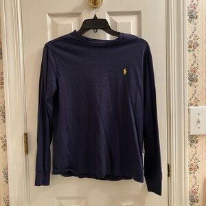 Polo by Ralph Lauren Long Sleeve Navy Blue Shirt